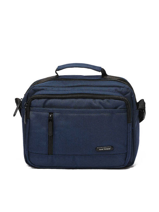 Herrentasche Schulter / Crossbody Blau
