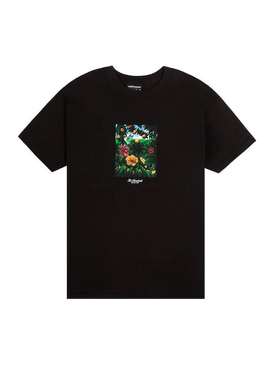 HUN T-shirt Μαύρο