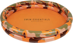 Swim Essentials Camouflage Kinder Round Pool PVC Aufblasbar Orange Swim Essentials Camouflage Kinder Round Pool PVC Aufblasbar Orange