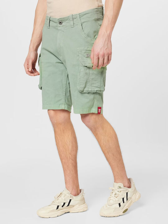 Alpha Industries Men's Shorts Cargo Green