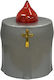Metallex Electric Plastic Tabletop Vigil Oil La...