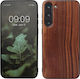 KWmobile Back Cover Lemn Maro închis (Galaxy S23+)