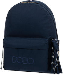 Polo Original Scarf School Bag Backpack Junior High-High School Night Blue 2023