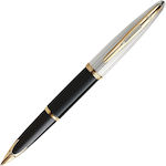 Waterman Carene Deluxe Writing Pen Fine Black with Black Ink