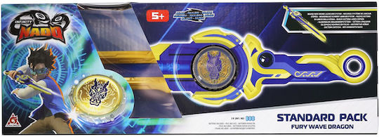 Just Toys Spinning Top Series VI Fury Wave Dragon Fury Wave Dragon For 5+ Years (Various Designs) 1pc