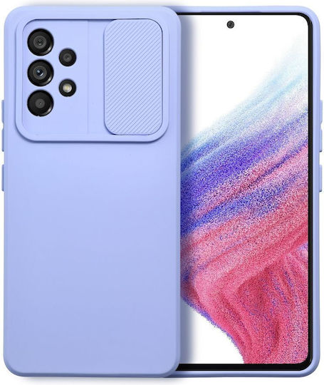 Forcell Slider Back Cover Σιλικόνης Lavender (Galaxy M23)