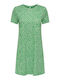 Only Mini T-Shirt Dress Green