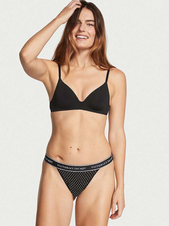 Victoria's Secret Femeie Slip Negru