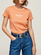 Pepe Jeans Women's T-shirt Peach