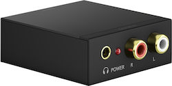 Goobay 58493 Коаксиален / Toslink Женски в RCA 2x Женски