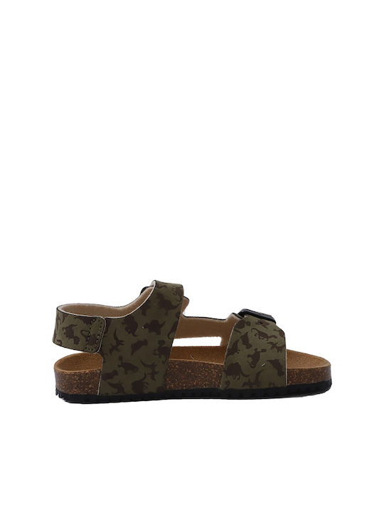 Garvalin Kinder Sandalen Khaki