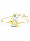 Swarovski Bracelet Chain Gold Plated