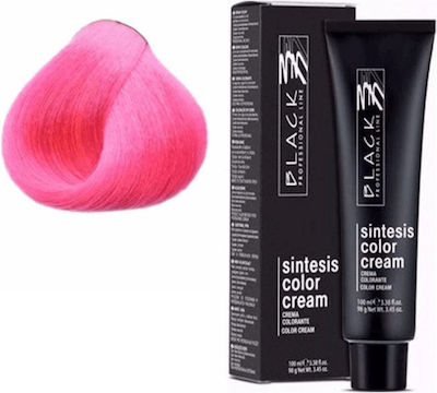 Black Professional Line Sintesis Color Cream Hair Dye F888 Flash Fuchsia 100ml