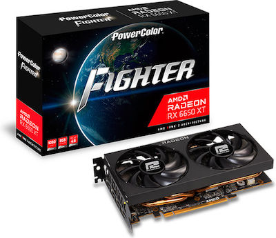 PowerColor Radeon RX 6650 XT 8GB GDDR6 Kämpfer Grafikkarte