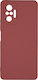 Sonique Silicone Back Cover Burgundy (Redmi Note 10 Pro)