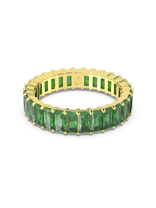 Swarovski Women's Gold Plated Ring with Zircon
