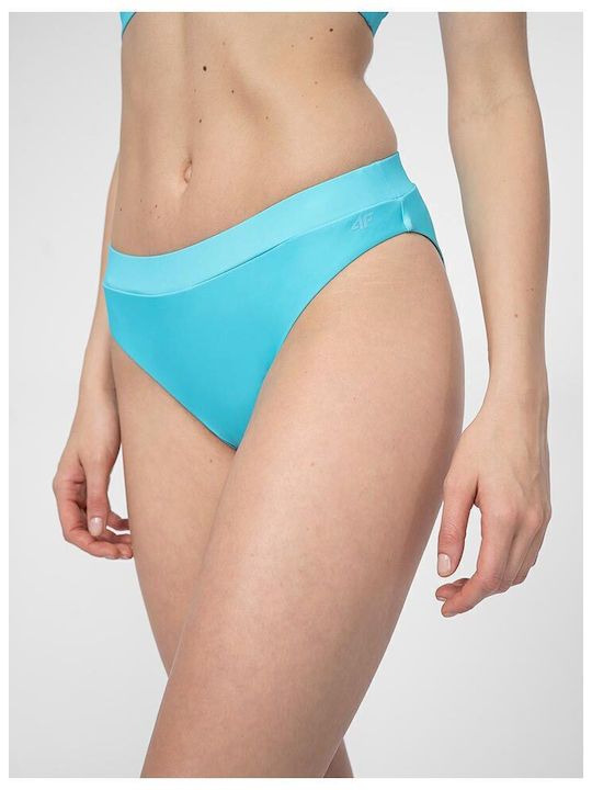 4F Bikinihosen Slip Türkis