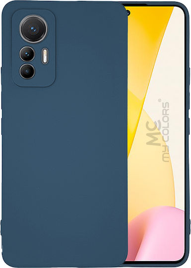 Sonique Back Cover Σιλικόνης Navy Μπλε (Xiaomi 12 Lite)