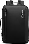 Ozuko 9490 Wasserdicht Tasche Rucksack für Laptop 15.6" in Schwarz Farbe