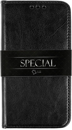 NetOne Italian Leather Книга Изкуствена кожа Черен (Xiaomi Mi Note 10 / Mi Note 10 Pro)