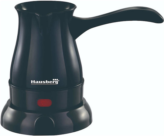 Hausberg Cafetieră electrică grecească 600W cu Capacitate 300ml Negru