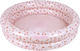 Swim Essentials Old Pink Leopard Παιδική Πισίνα PVC Φουσκωτή 100x100εκ.