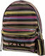 Polo Ragazza School Bag Backpack Junior High-High School Multi Black 25lt 2023