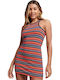 Summer Mini Striped Dress