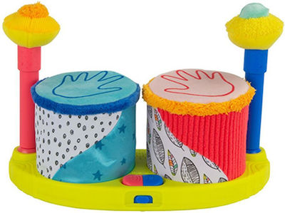 Lamaze Instrument Muzical Drums din Țesătură cu Sunete pentru 0++ Luni