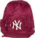 New Era MLB New York Yankees Schulranzen Rucksack Junior High-High School in Burgundisch Farbe