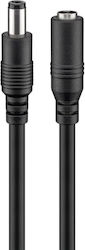 Goobay DC - DC Cable 10m Μαύρο 71400