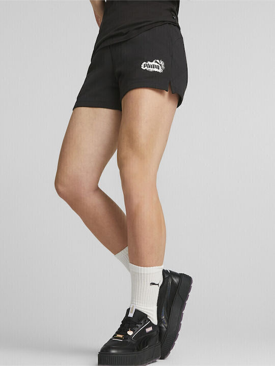 PUMA Γυναικείο Σορτς Μαύρο