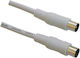 Bridge Cable Antenna Cable Coax male - Coax female White 10m (30087C) 1pcs