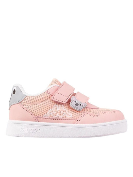 Kappa Παιδικά Sneakers Pio με Σκρατς Ροζ