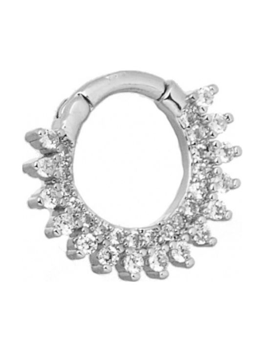 Ro-Ro Accessories Piercing pentru Nas din Argint Alb