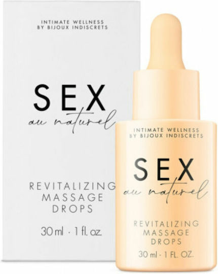 Bijoux Indiscrets Sex Au Naturel Massage Oil Revitalising 30ml