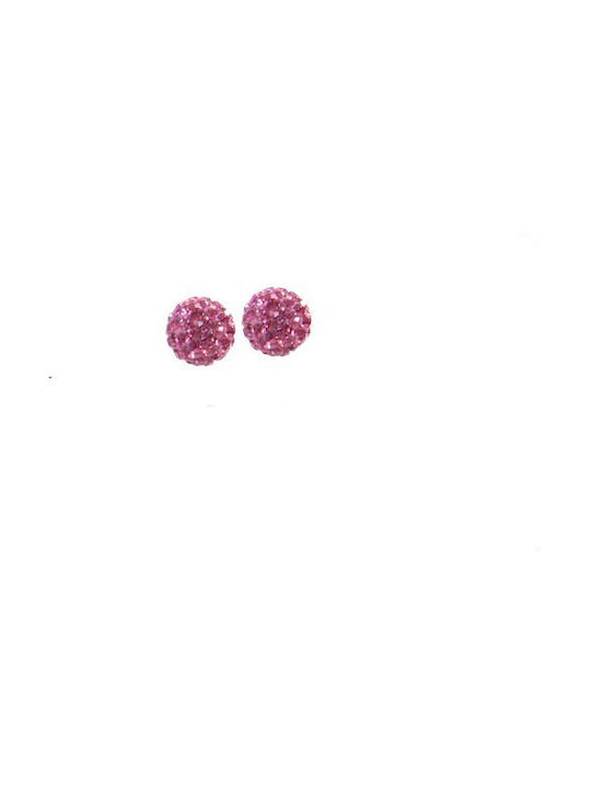 Ro-Ro Accessories Earrings made of Silver Gold Plated Pink