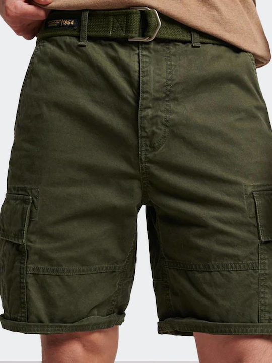 Superdry Heavy Ανδρική Βερμούδα Cargo Πράσινη