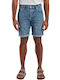 Herrenshorts Jeans Blau