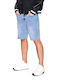 Herrenshorts Jeans Blau