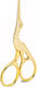 STORK BIRD-GOLD SCISSORS