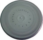 Vacal Plastic Cap Floor with Output 100mm Silver
