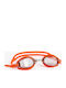About Soaked Piranha Swimming Goggles Adults with Anti-fog Lenses Red