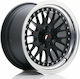 Japan Racing Wheels Car Aluminium Wheel 15"x8" Matt Black