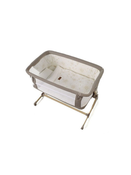 Jane Cradle Baby Side with Mattress and Wheels ...