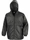 Result Men's Jacket Waterproof and Windproof Black