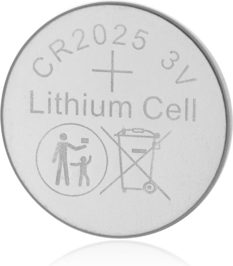 Naxius Batterie Lithium für Uhren CR2025 3V 1Stück