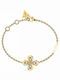 Guess Bracelet Blossom made of Steel Gold Plated