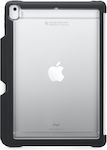 STM Duxshell Flip Cover Σιλικόνης Μαύρο (iPad 2019/2020/2021 10.2'')