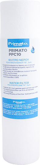 Primato Ersatz-Wasserfilter Unter der Spüle / Zentrales Wasserfiltersystem aus Polypropylen 10" PPC10-5 5 μm (Mikrometer)